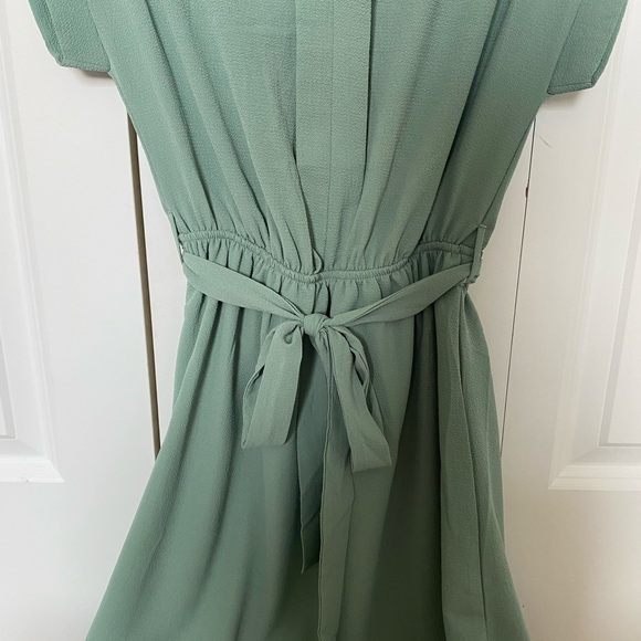monteau green dress - Picture 2 of 4